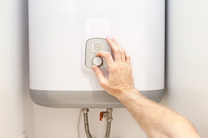 Storing CV ketel knop